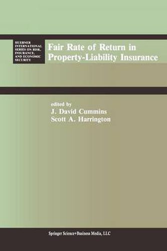 Cover image for Fair Rate of Return in Property-Liability Insurance