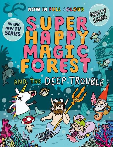 Cover image for Super Happy Magic Forest and the Deep Trouble