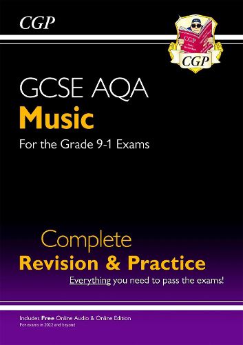 Cover image for GCSE Music AQA Complete Revision & Practice (with Online Edition & Audio)
