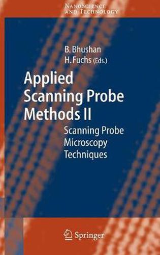 Cover image for Applied Scanning Probe Methods II: Scanning Probe Microscopy Techniques