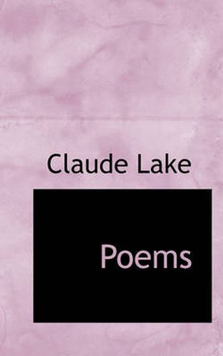 Cover image for Poems