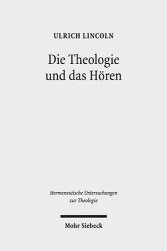 Cover image for Die Theologie und das Hoeren