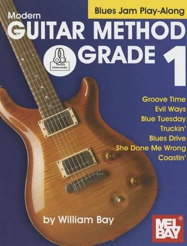 Cover image for Modern Guitar Method Grade 1: Blues Jam Play-Along