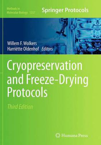 Cover image for Cryopreservation and Freeze-Drying Protocols