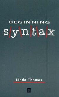 Cover image for Beginning Syntax