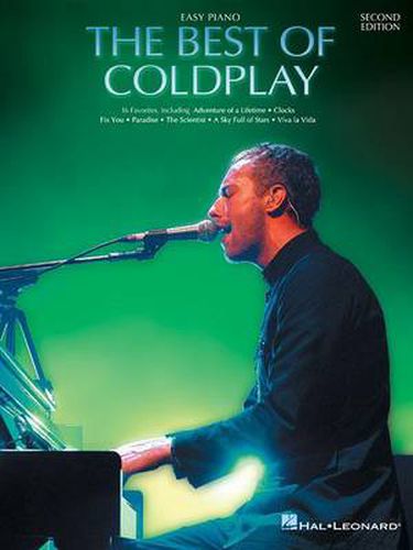 Cover image for The Best of Coldplay for easy piano