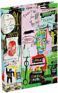 Cover image for In Italian by Jean-Michel Basquiat: Mini Sticky Book