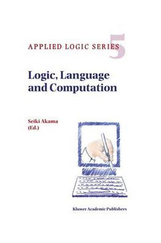 Cover image for Logic, Language and Computation