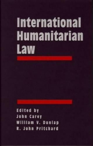 International Humanitarian Law: Origins, Challenges, Prospects (3 vols)