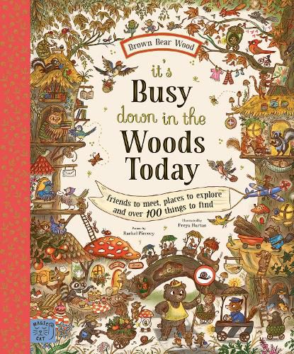 Cover image for Brown Bear Wood: It's Busy Down in the Woods Today