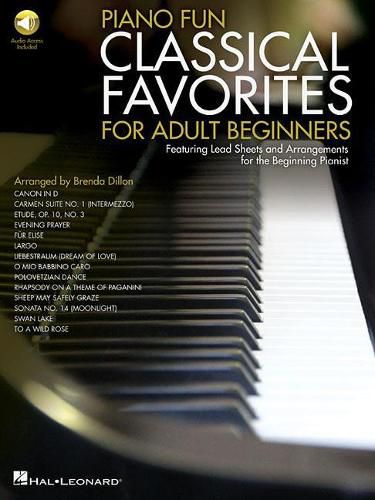 Cover image for Piano Fun- Classical Favorites for Adult Beginners: Featuring Lead Sheets and Arrangements for the Beginning Pianist