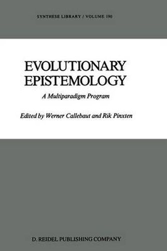 Cover image for Evolutionary Epistemology: A Multiparadigm Program
