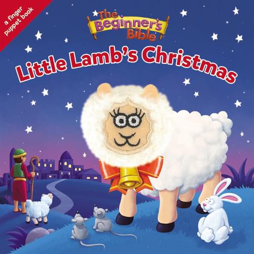 Cover image for The Beginner's Bible Little Lamb's Christmas: A Finger Puppet Board Book