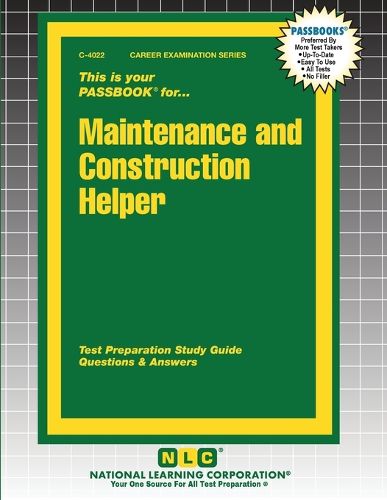 Cover image for Maintenance and Construction Helper