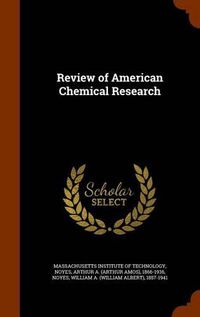 Cover image for Review of American Chemical Research