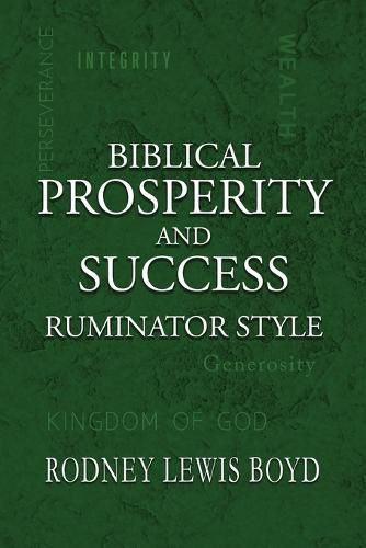 Cover image for Biblical Prosperity and Success