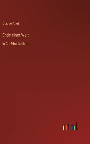 Cover image for Ende einer Welt