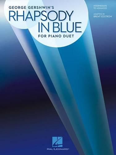 Cover image for Rhapsody in Blue for Piano Duet: Intermediate to Advanced