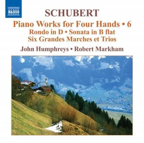 Cover image for Schubert Piano Works For Four Hands Vol 6