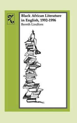 Cover image for Black African Literature in English, 1992-1996