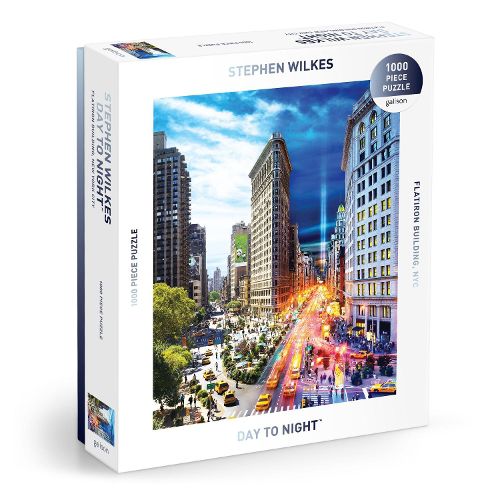 Cover image for Stephen Wilkes Day To Night (TM) Flatiron 1000 Piece Puzzle