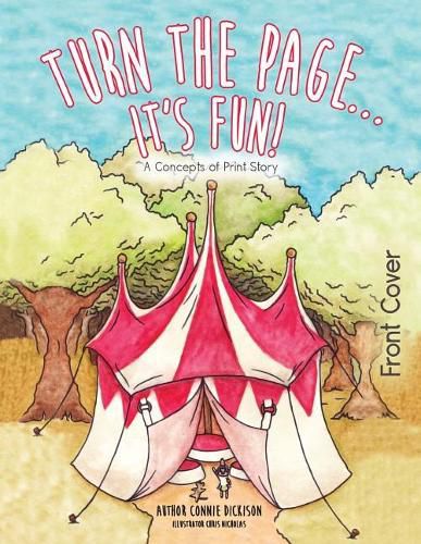 Cover image for Turn the Page...It's Fun!: A Concepts of Print Story