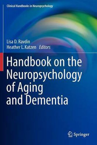 Cover image for Handbook on the Neuropsychology of Aging and Dementia