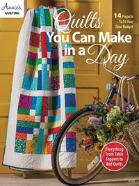 Cover image for Quilts You Can Make in a Day: 14 Projects to Fit Your Time Budget