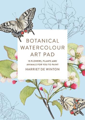Cover image for Botanical Watercolour Art Pad