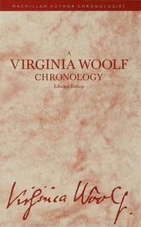 Cover image for A Virginia Woolf Chronology