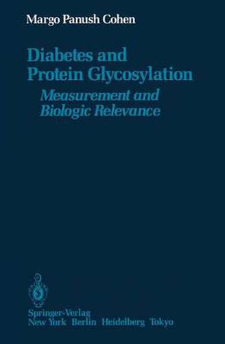 Cover image for Diabetes and Protein Glycosylation: Measurement and Biologic Relevance