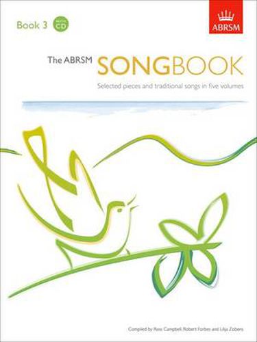 Cover image for The Abrsm Songbook, Book 3: Selected Pieces and Traditional Songs in Five Volumes