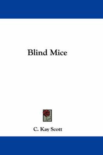 Cover image for Blind Mice