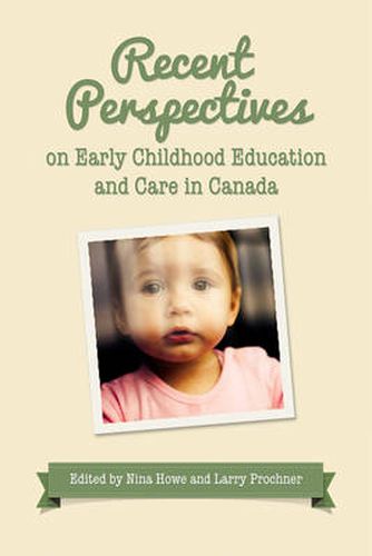 Cover image for Recent Perspectives on Early Childhood Education in Canada