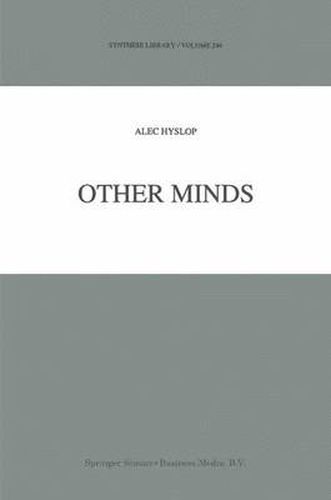 Cover image for Other Minds