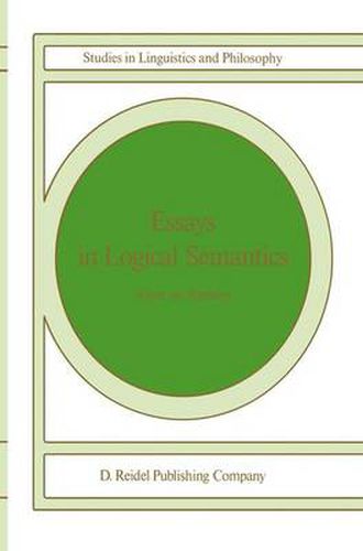 Cover image for Essays in Logical Semantics