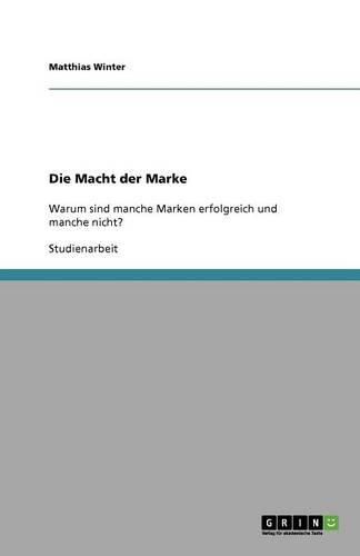 Cover image for Die Macht der Marke