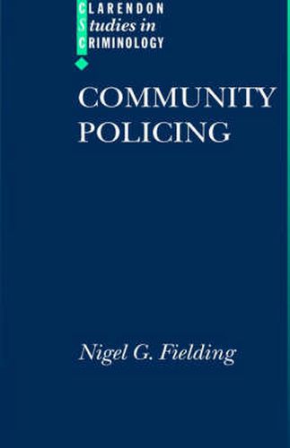 Cover image for Community Policing