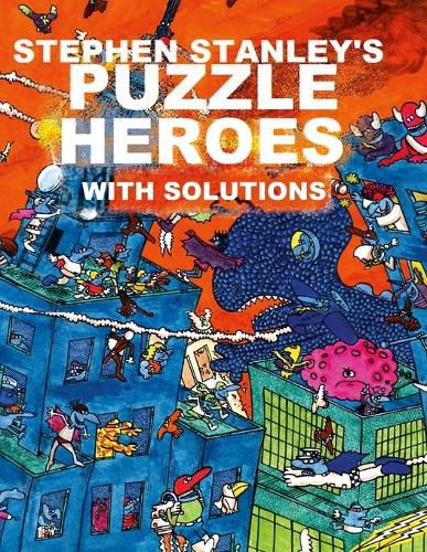 Cover image for Stephen Stanley's Puzzle Heroes with solutions