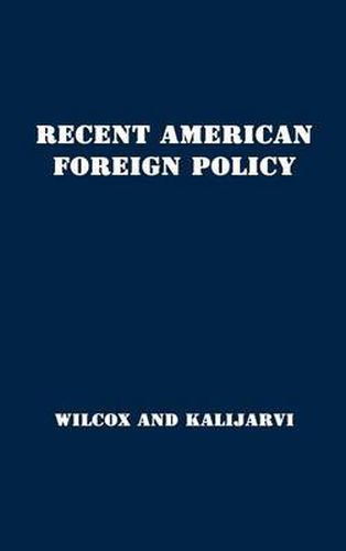 Cover image for Recent American Foreign Policy: Basic Documents 1941-1951