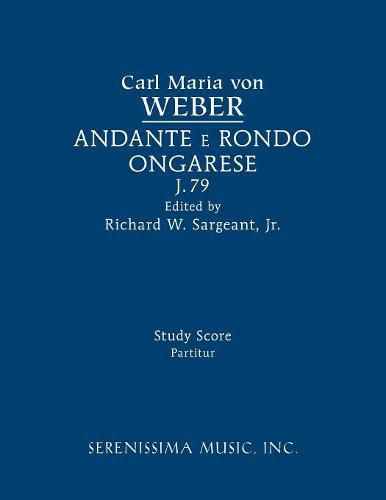 Cover image for Andante E Rondo Ongarese, J.79: Study Score