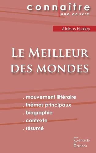 Cover image for Fiche de lecture Le Meilleur des mondes de Aldous Huxley (Analyse litteraire de reference et resume complet)