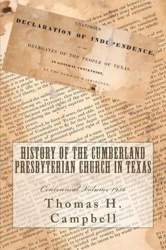 History of the Cumberland Presbyterian Church in Texas