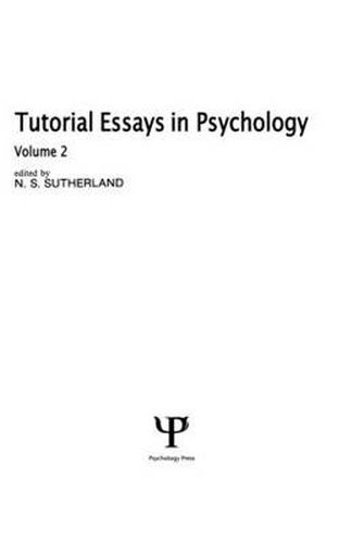 Cover image for Tutorial Essays in Psychology: Volume 2