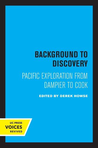 Cover image for Background to Discovery: Pacific Exploration from Dampier to Cook