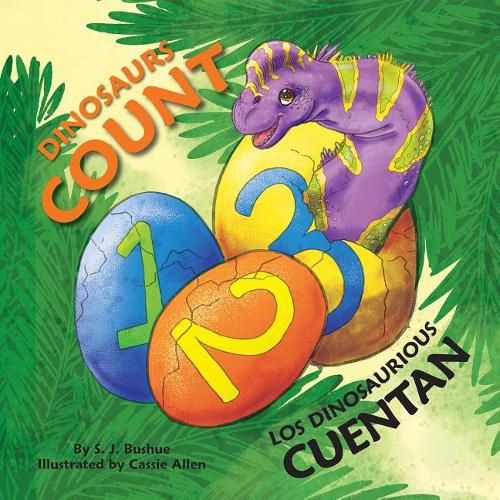 Cover image for Dinosaurs Count (Spanish/English)