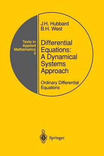 Cover image for Differential Equations: A Dynamical Systems Approach: Ordinary Differential Equations