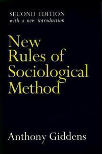 Cover image for New Rules of Sociological Method: Second Edition