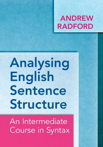 Cover image for Analysing English Sentence Structure