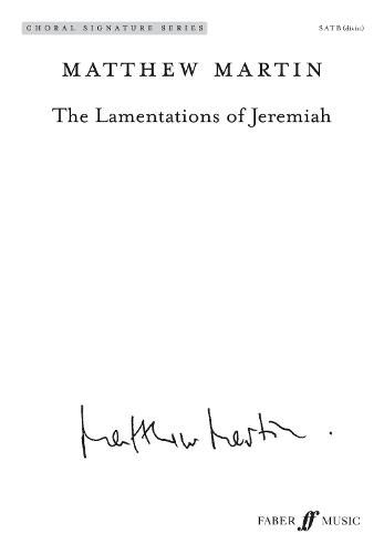 Cover image for The Lamentations of Jeremiah